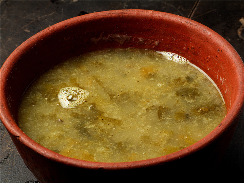 酸菜胡豆瓣湯